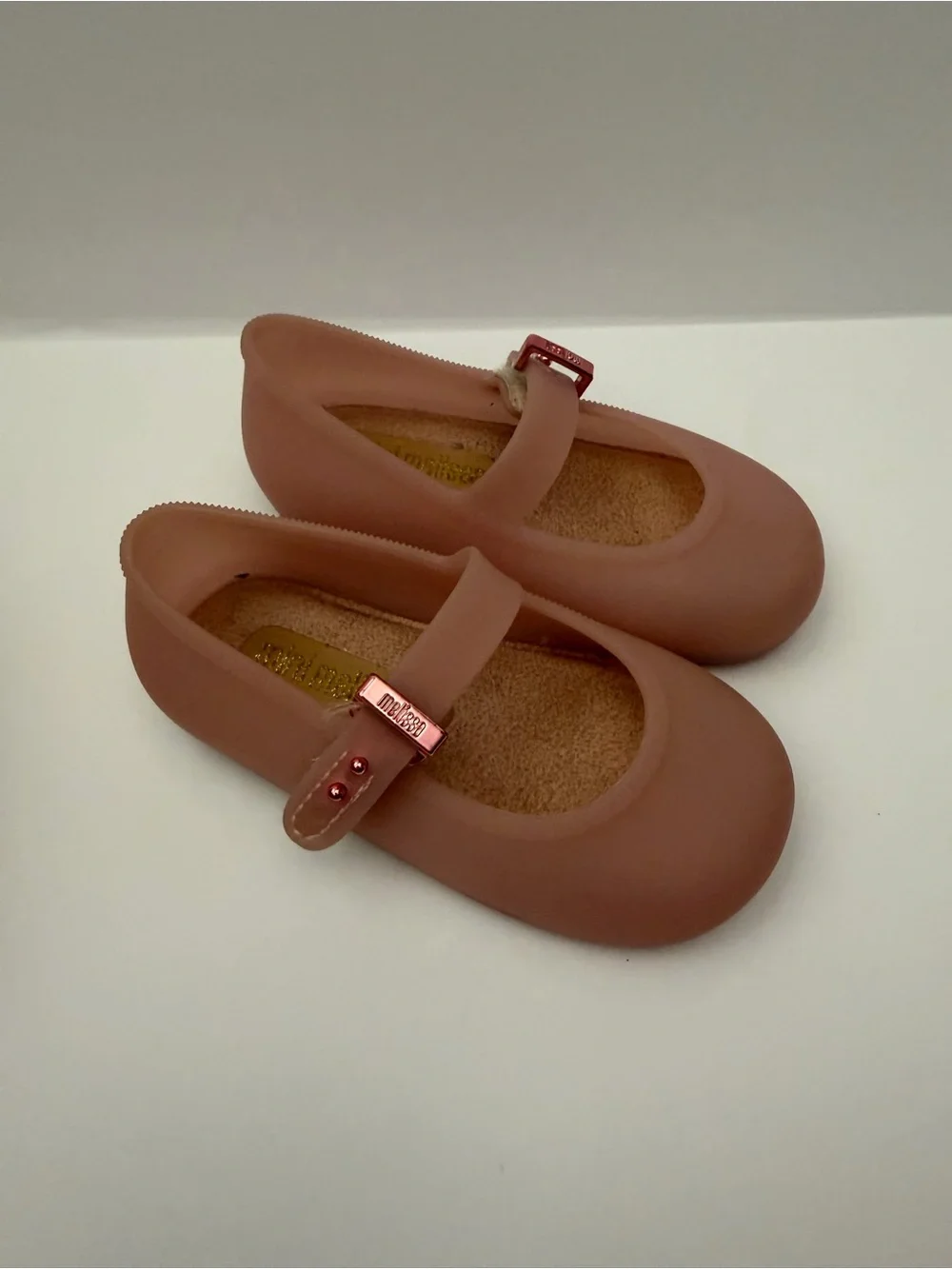 Mini Melissa little Kids Pink Shoes size 7US Pre-Owned